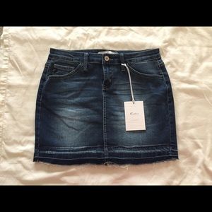 Kancan jean skirt size 26 brand new tag